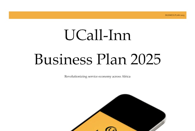 create a professional business plan, startup strategy and market research